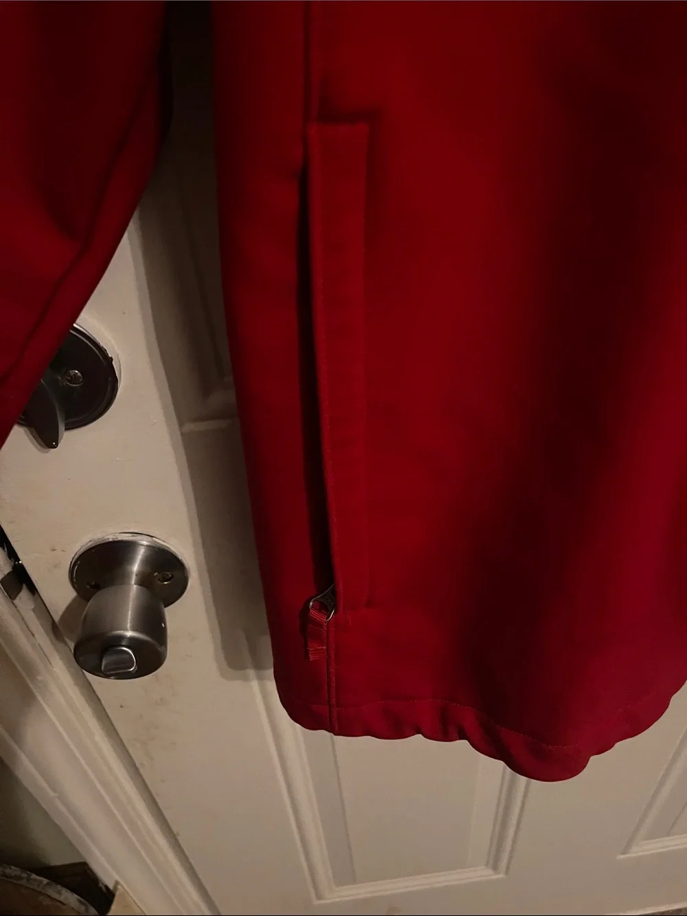 Columbia Men's Bright Red Full-Zip Fleece Jacket - Picture 6 of 7